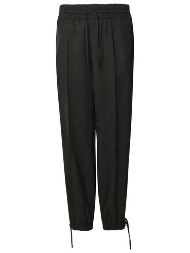 Jil Sander Black Viscose Trousers - Jil Sander - Modalova