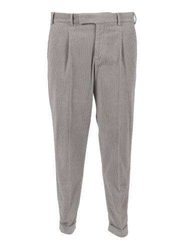 Rebel 1 Pleat, Diagonal Pockets, Flap Back Pockets - PT Torino - Modalova