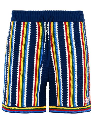 Crochet Viscose Bermuda Shorts - Casablanca - Modalova