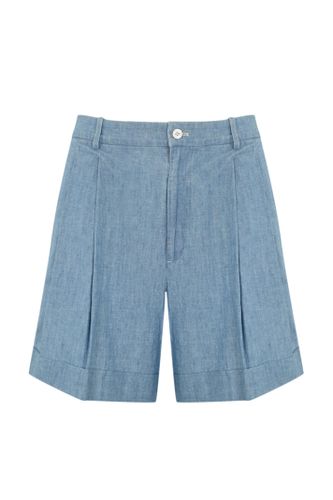 Cotton Shorts With Pleats - Polo Ralph Lauren - Modalova