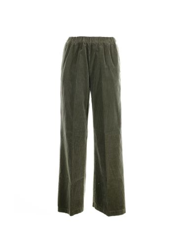 Military Green Womens Trousers - Aspesi - Modalova