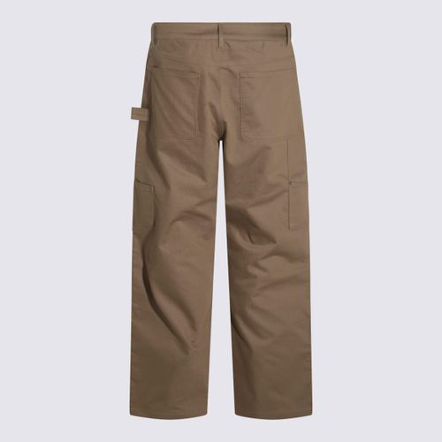 Golden Goose Brown Cotton Pants - Golden Goose - Modalova