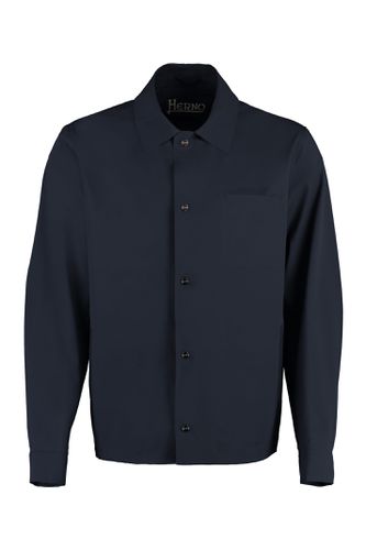 Herno Technical Fabric Overshirt - Herno - Modalova