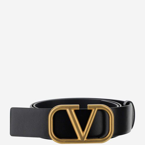 Vlogo Signature Calfskin Belt - Valentino Garavani - Modalova