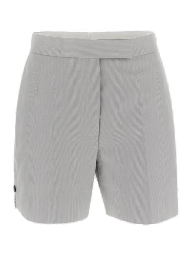 Striped High Waist Shorts - Thom Browne - Modalova