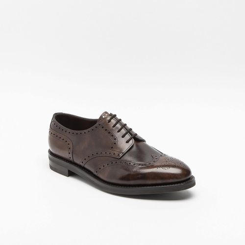 Hayle Dark Brown Museum Calf Derby Shoe - John Lobb - Modalova