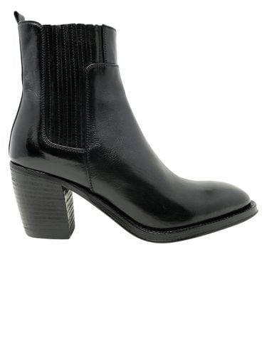 Black Leather Ankle Boots - Alberto Fasciani - Modalova