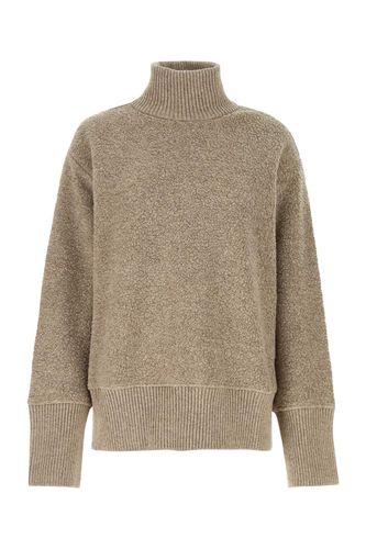 Dove Grey Terry Fabric Oversize Sweater - Jil Sander - Modalova