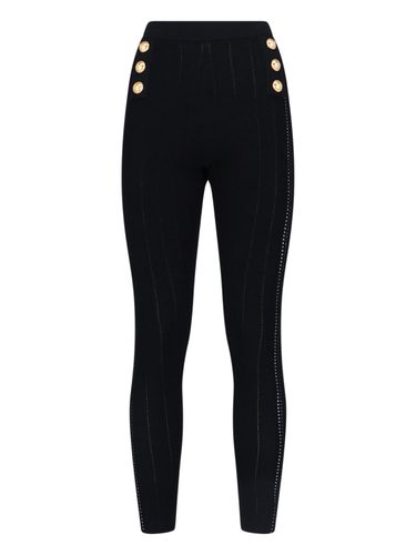 Balmain Button Detail Leggings - Balmain - Modalova