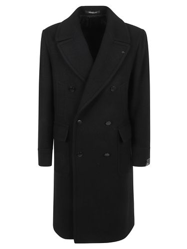 Wrap Double-breasted Coat - Tagliatore - Modalova