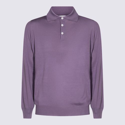 Purple Wool Knitwear - Brunello Cucinelli - Modalova