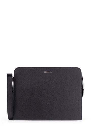 Kiton Leather Clutch - Kiton - Modalova