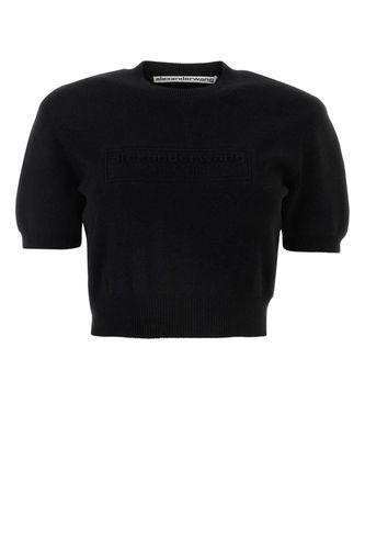 Stretch Polyester Blend Sweater - Alexander Wang - Modalova