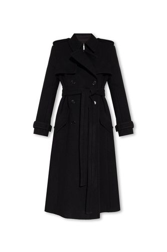 Wool Blend Double-breasted Coat - Chloé - Modalova