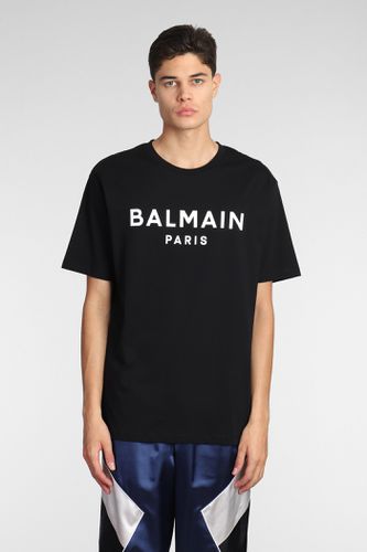 Balmain T-shirt In Black Cotton - Balmain - Modalova