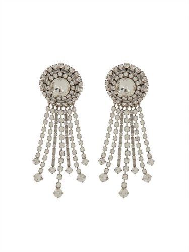 Round Clip-on Earrings - Alessandra Rich - Modalova