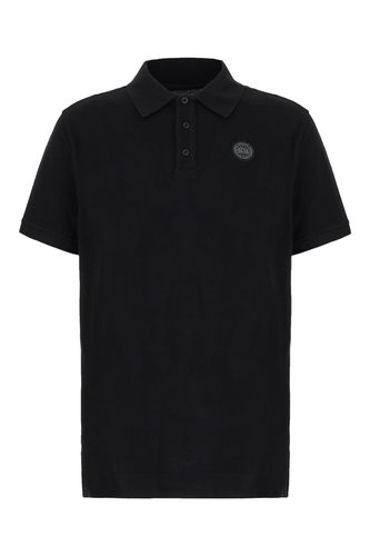 Black Piquet Polo Shirt - Canada Goose - Modalova