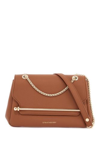 Brown Calfskin Mini Shoulder And Crossbody Bag - Strathberry - Modalova