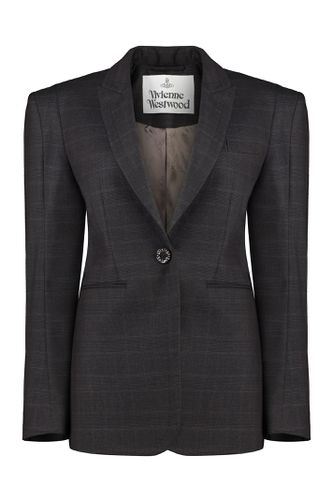 Single-breasted Virgin Wool Jacket - Vivienne Westwood - Modalova