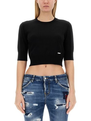 Dsquared2 Cropped Shirt - Dsquared2 - Modalova