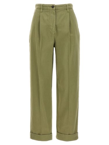 Etro Cropped Chino Trousers - Etro - Modalova