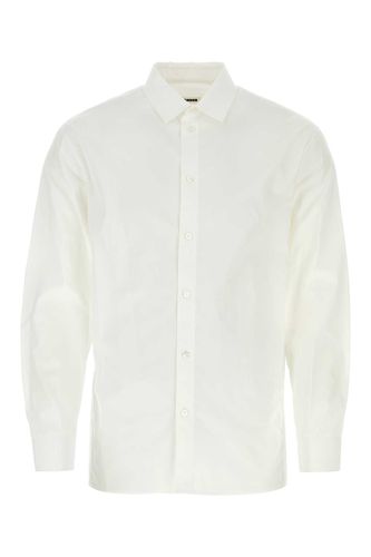 Jil Sander White Poplin Shirt - Jil Sander - Modalova