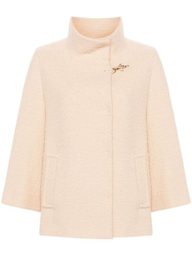 Fay Powder Pink Wool Blend Jacket - Fay - Modalova