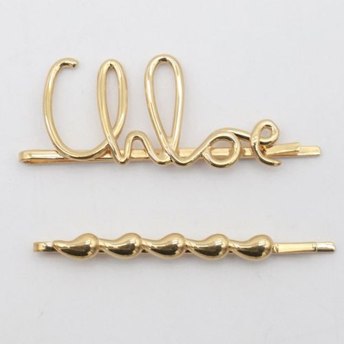 Chloé Gold Tone Brass Brooches - Chloé - Modalova