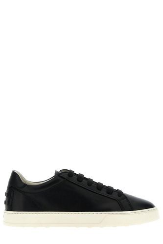 Studded Logo Printed Lace-up Sneakers - Tod's - Modalova