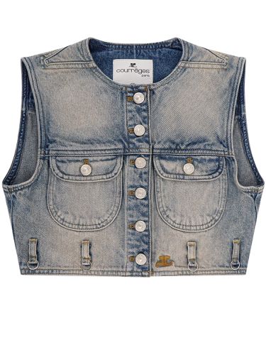 Multiflex Denim Vest - Courrèges - Modalova