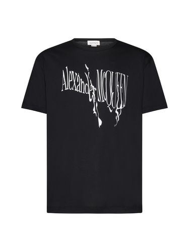 Logo Printed T-shirt - Alexander McQueen - Modalova