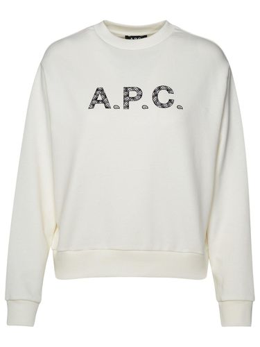 A. P.C. Logo-printed Crewneck Sweatshirt - A.P.C. - Modalova