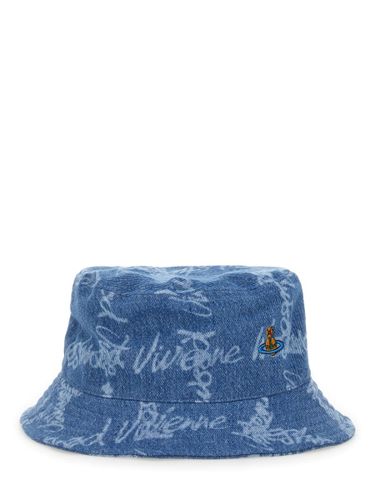 Bucket Hat With Logo - Vivienne Westwood - Modalova