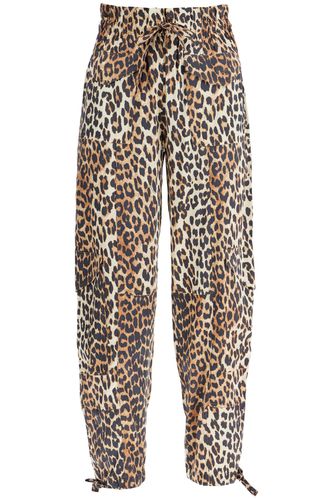 Ganni Leopard Print Pants - Ganni - Modalova