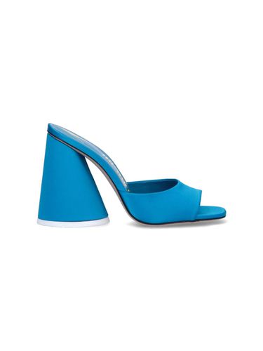 The Attico Luz Chunky Heel Mule - The Attico - Modalova