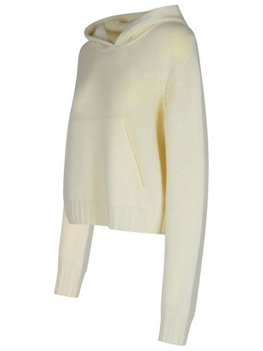 Curved Wool Blend Sweater - Palm Angels - Modalova