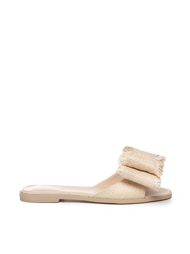 Flat Sandal In Rope And Leather - Mach & Mach - Modalova