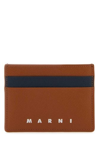 Marni Two-tone Leather Cardholder - Marni - Modalova