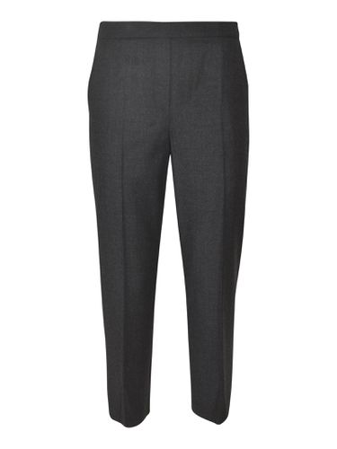 Elastic Waist Slim Fit Cropped Trousers - Theory - Modalova