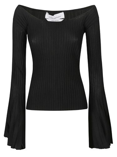 Blumarine Pleated Sweater - Blumarine - Modalova