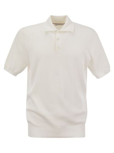 Cotton Polo-style Jersey - Brunello Cucinelli - Modalova
