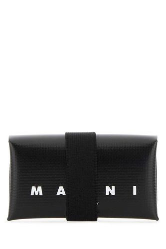 Marni Black Pvc Wallet - Marni - Modalova