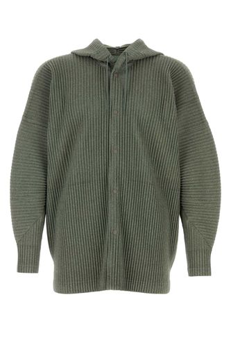 Green Polyester Sweatshirt - Homme Plissé Issey Miyake - Modalova