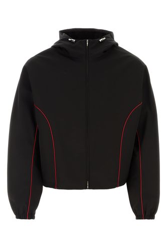 Black Polyester Blend Jacket - Ferragamo - Modalova