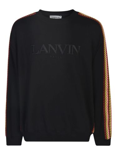 Lanvin Logo Embroidered Sweatshirt - Lanvin - Modalova