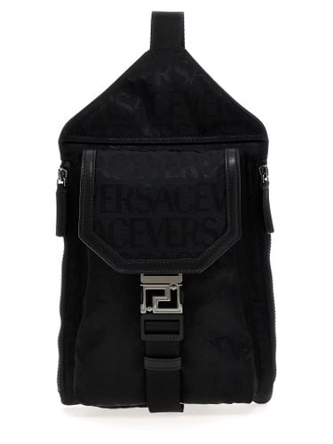 Versace Technical Fabric Backpack - Versace - Modalova