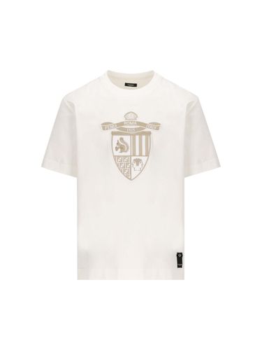 Logo Detailed Crewneck T-shirt - Fendi - Modalova