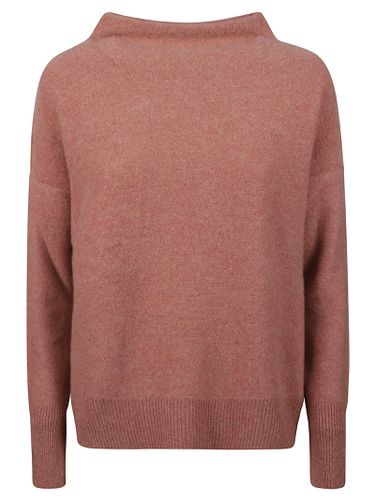 Vince Wide Neck Rib Trim Sweater - Vince - Modalova