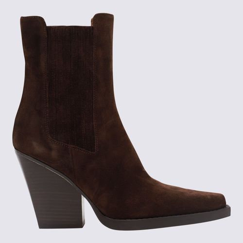 Suede Dallas Ankle Boots - Paris Texas - Modalova