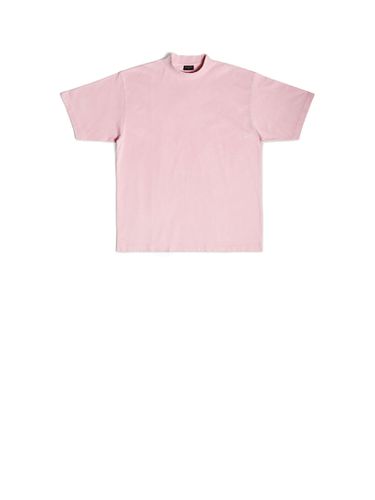 Balenciaga Pink Logo T-shirt - Balenciaga - Modalova